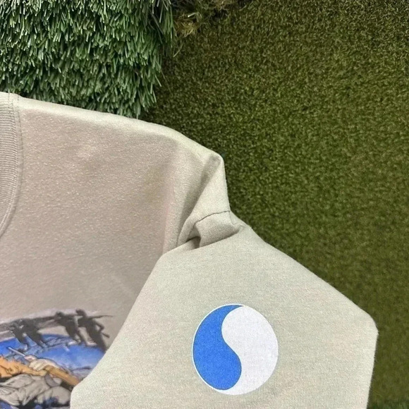 Vintage 29th Infantry 29 Let’s Go Army T-shirt  Large - Picture 7 of 8